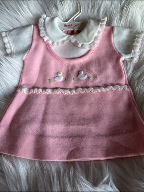 Little World vintage embroidered dress adorable